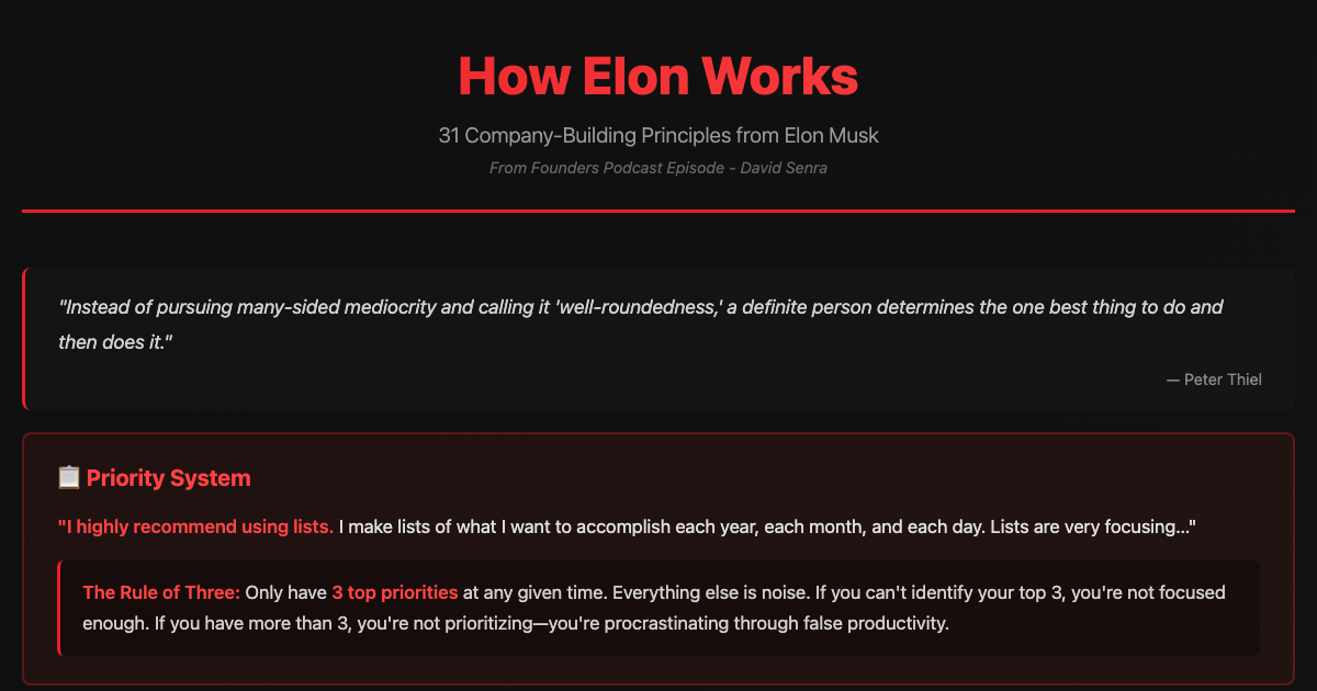 Elon & Jensen Principles preview